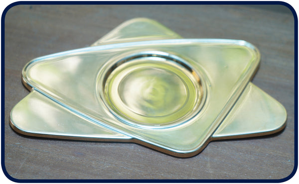 Agam- "Kiddush Cup (Wine) Plate"