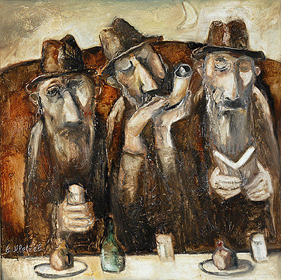 Kletzel - Three men at table