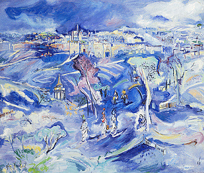 Ofra Friedland - Jerusalem in Blue