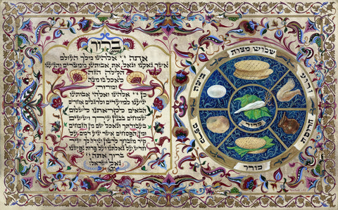 Pauker - Haggadah page