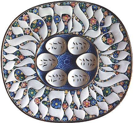 The spring Seder Plate